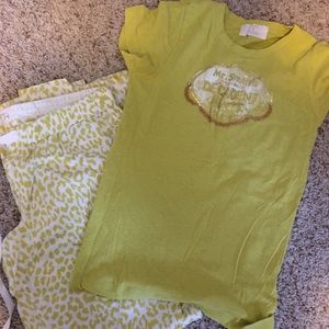 EUC jcrew pj set
